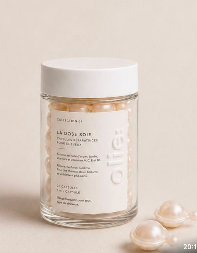 OLIE 1.0 – Capsules d'huile capillaire
